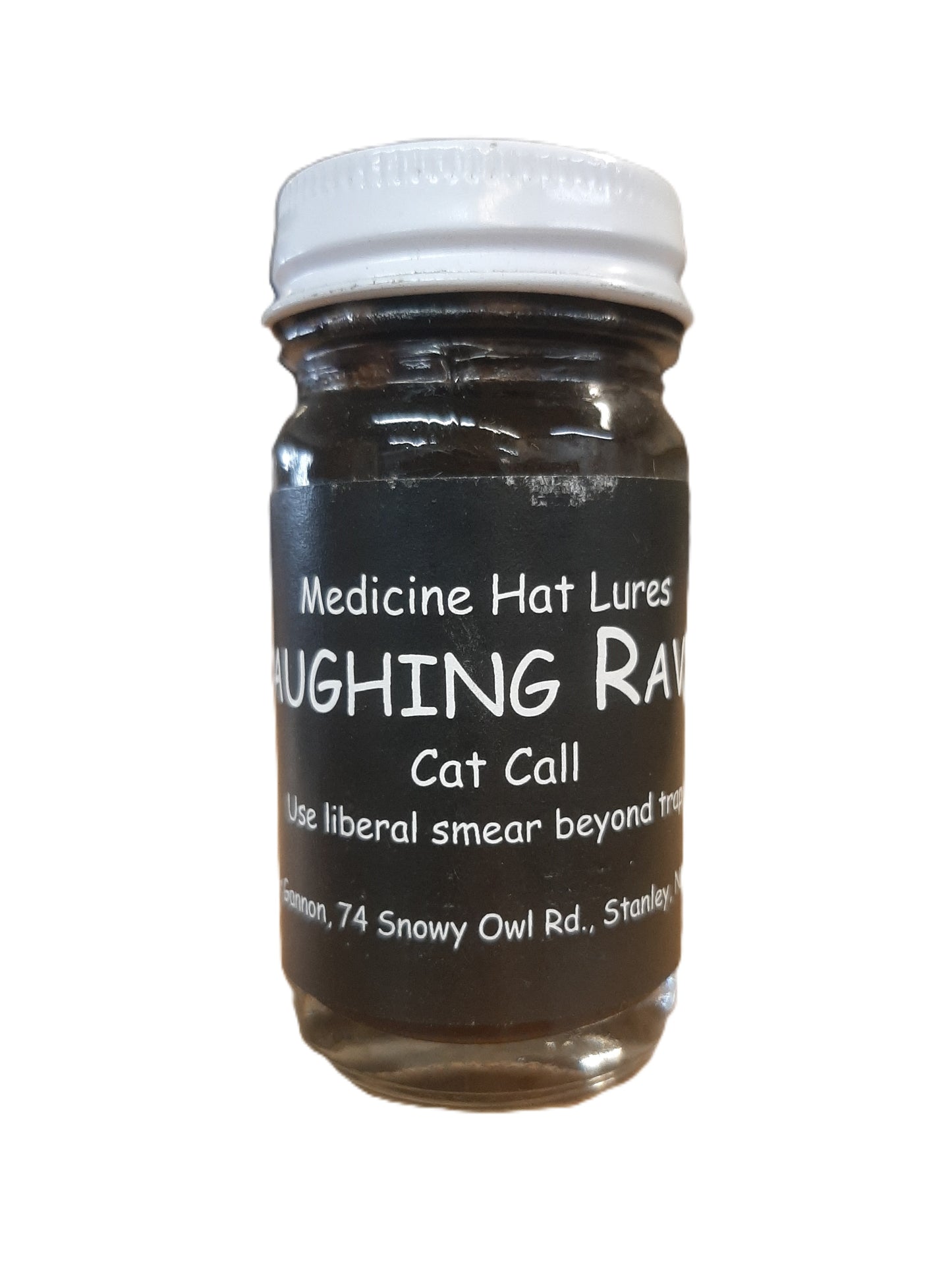 1 - 1 oz. LAUGHING RAVEN CAT CALL Lure - Medicine Hat