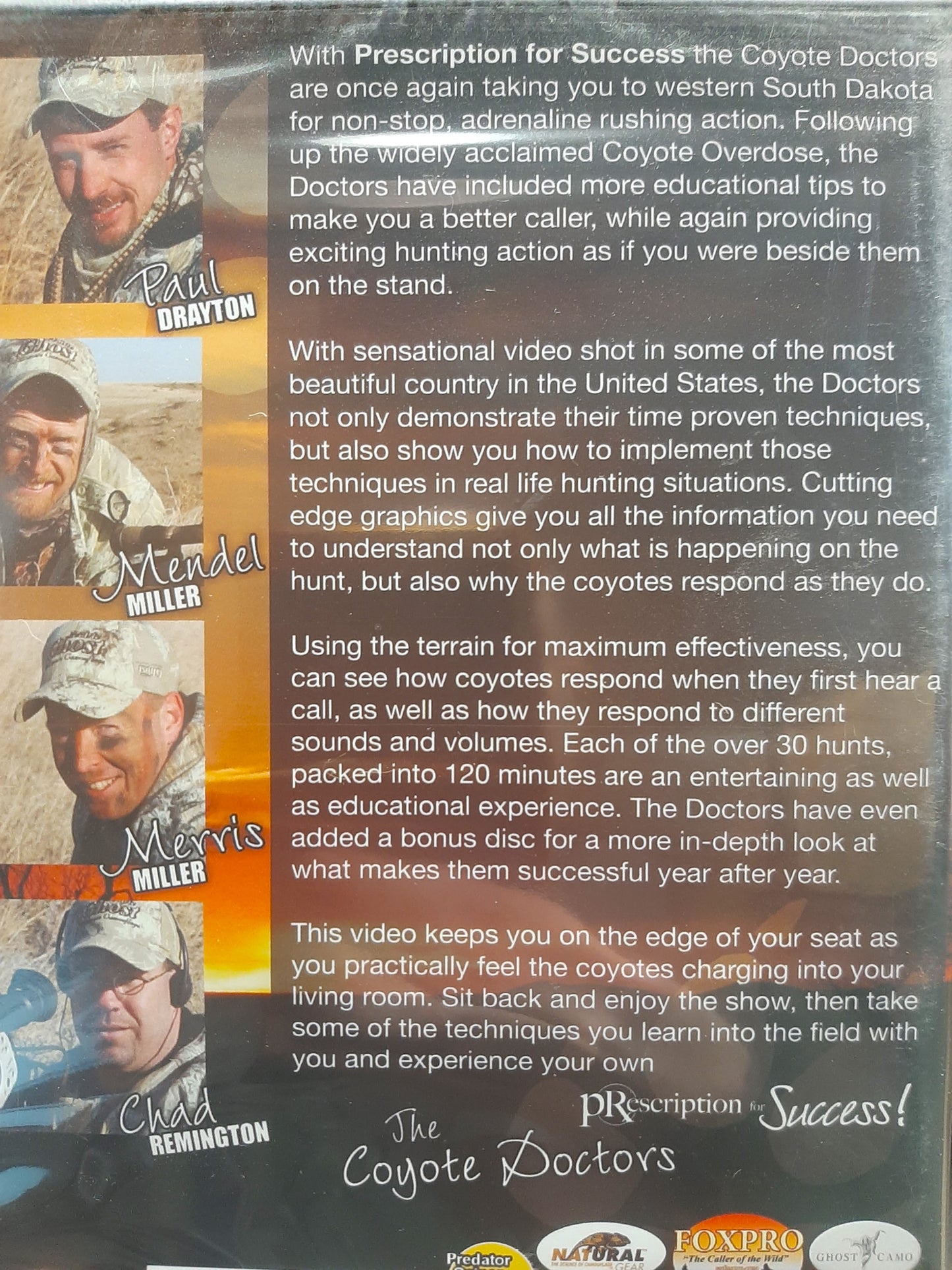 DVD - PRESCRIPTION FOR SUCCESS - The Coyote Doctors