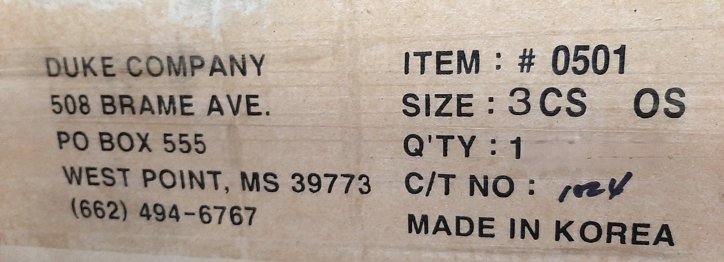 Duke #3 Offset Coil Spring Trap 6" Jaw Spread, Each