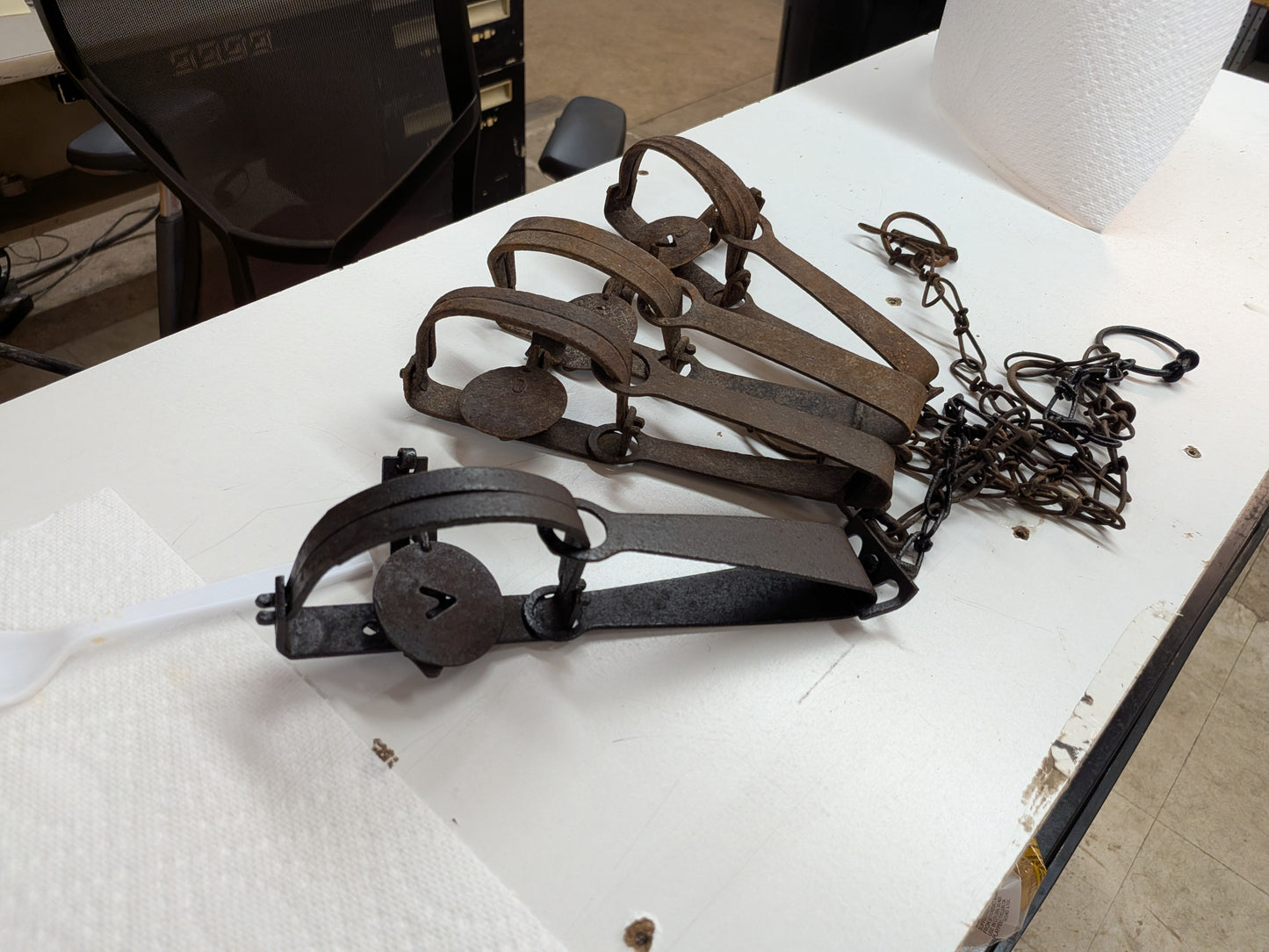 Used Victor #1 Long Spring Traps (#1LSPRING)