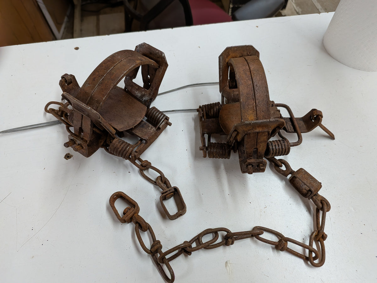 Used 1.75 Sleepy Creek Coil Spring traps (SC#1.75)