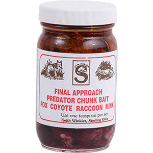 Final Approach Predator Bait - Winkler's Sterling Baits 8oz