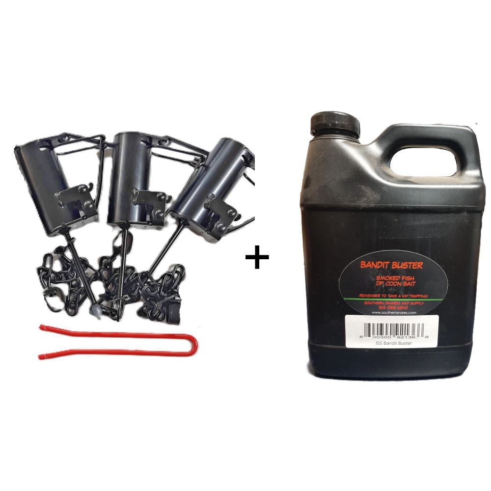 Cold Creek DP "Dog Proof" Raccoon traps w/ setting tool