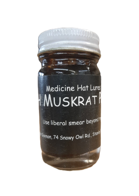 1 - 1 oz. MH MUSKRAT PASTE Lure - Medicine Hat