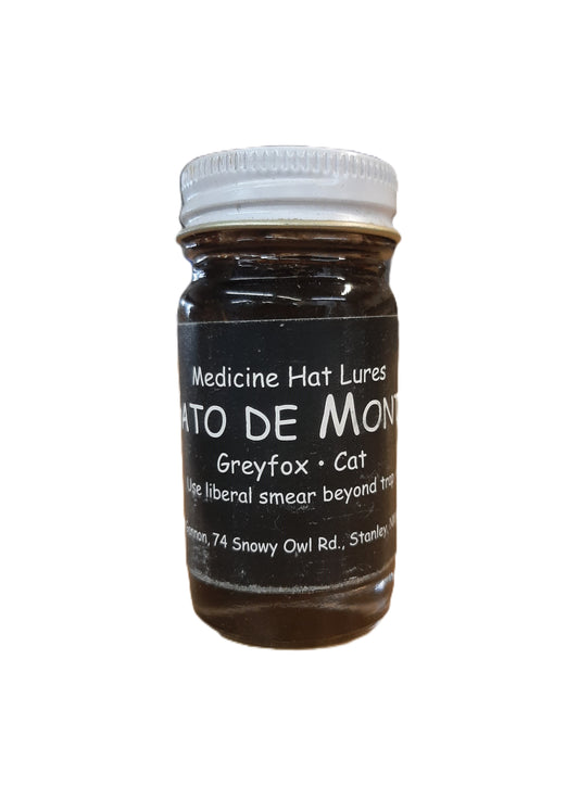 1 - 1 oz. GATO DE MONTE-GREY FOX LURE - Medicine Hate