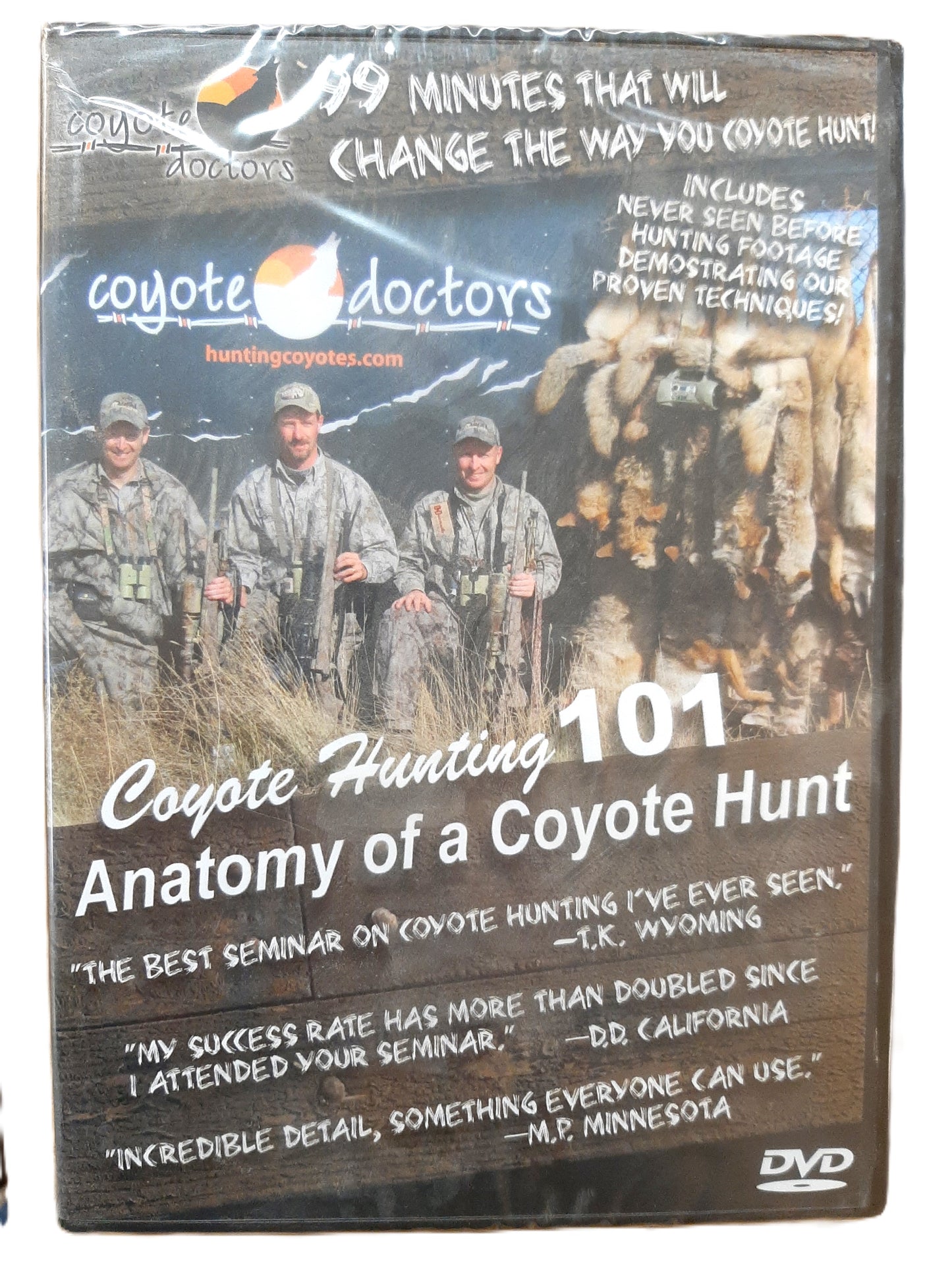 DVD - COYOTE HUNTING 101: ANATOMY OF A COYOTE