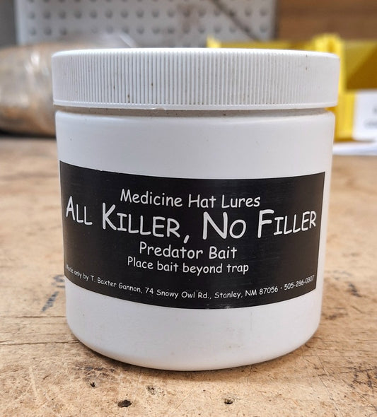 Medicine Hat All Killer - No Filler Lure 8oz