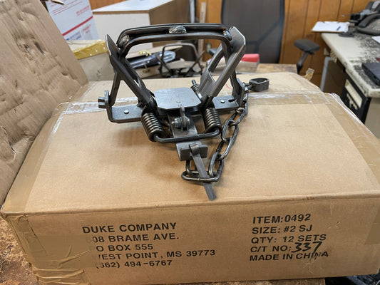Duke #2 Coil Spring Trap - 4 Coil Laminated 0492