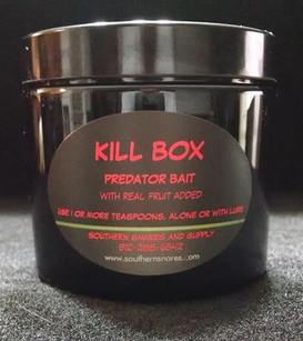 1 - Pint KILL BOX Predator Bait - Southern Snares