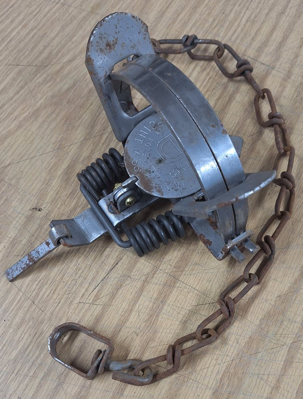 Duke #1 1/2 CS 4-3/4" Spread Steel Trap 0470